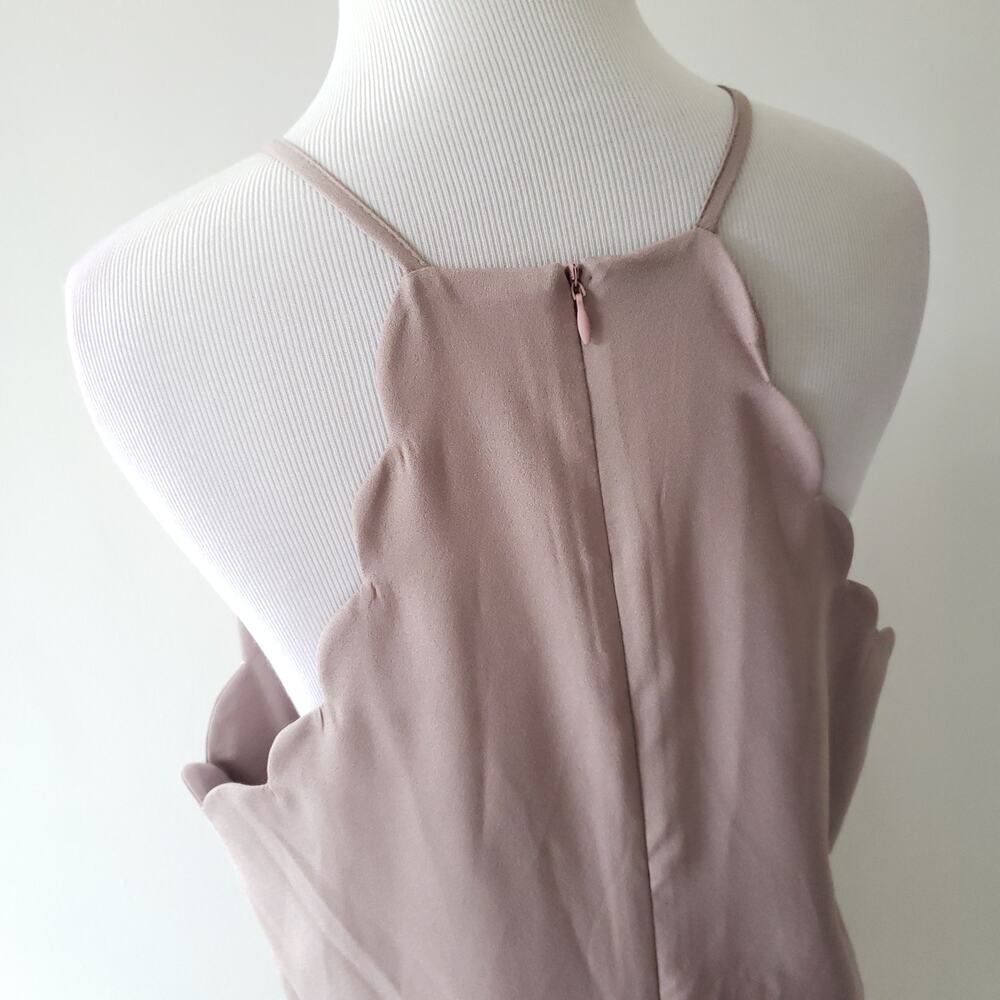 Lulus Endlessly Endearing Scalloped Trim Sheath D… - image 6